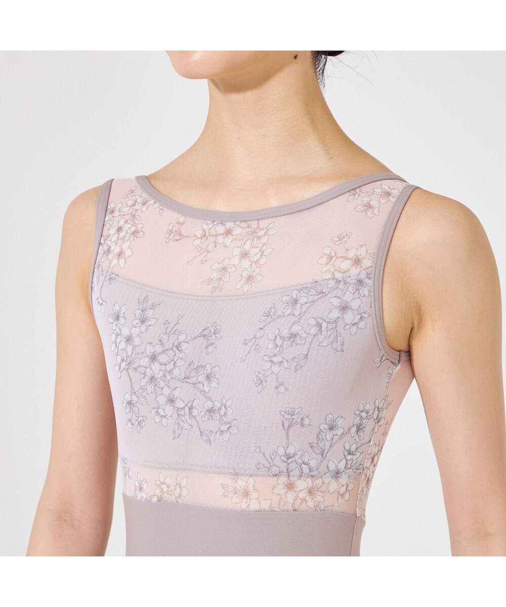 Chacott 【MAY NAGAHISA】ノースリーブレオタード 