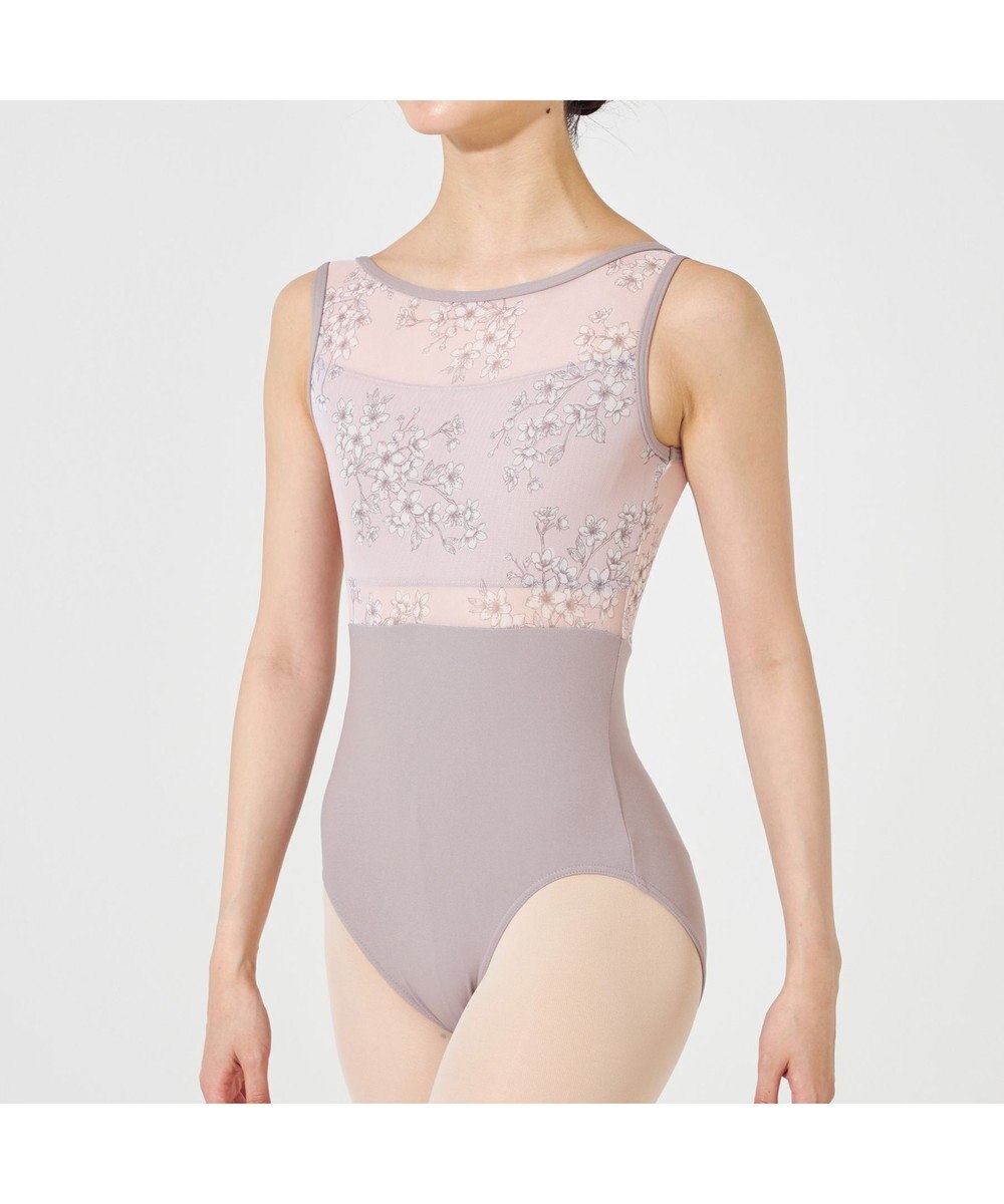 Chacott 【MAY NAGAHISA】ノースリーブレオタード 