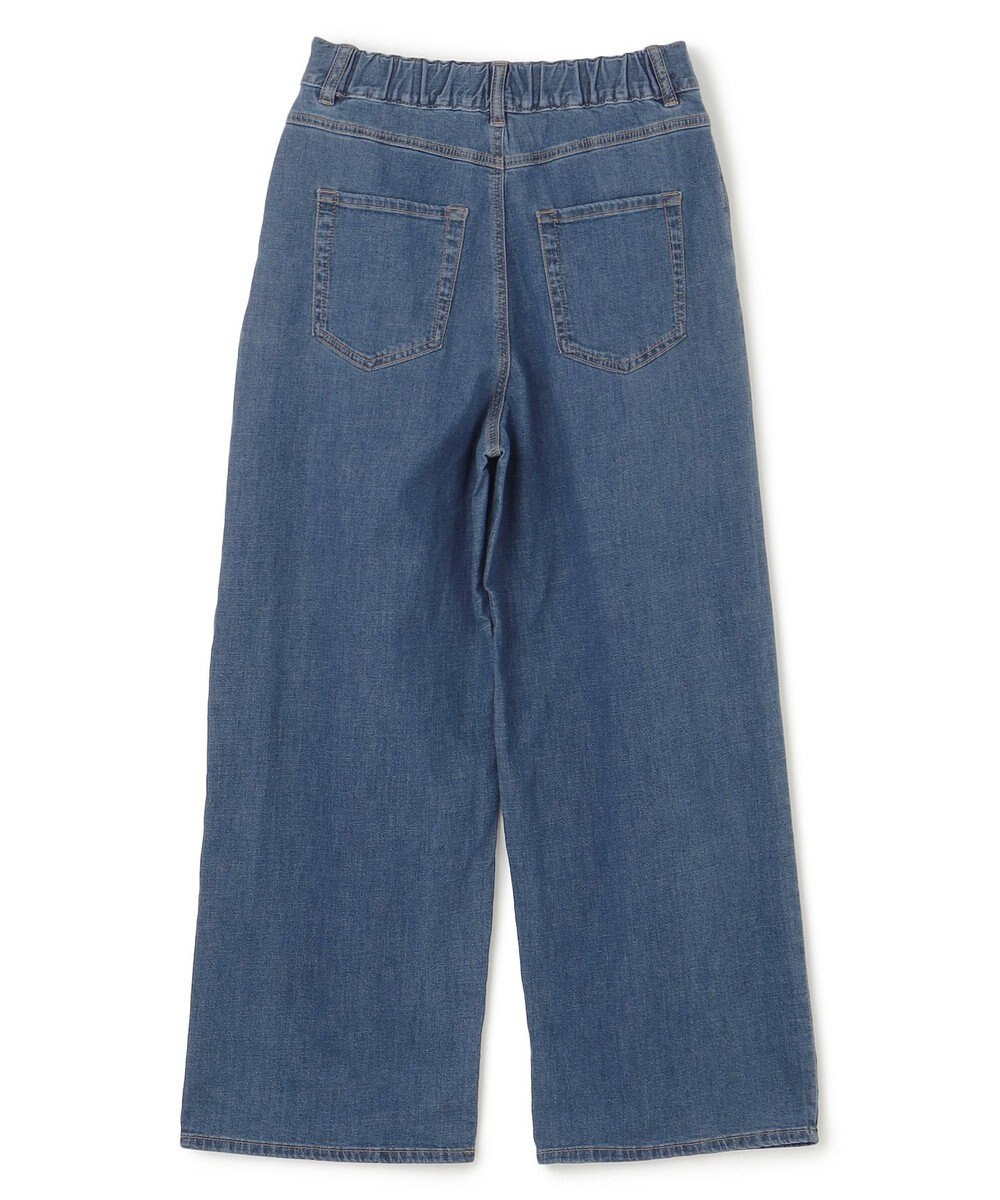 UNFILO L UNFILO DENIM LIGHT タックワイドパンツ 