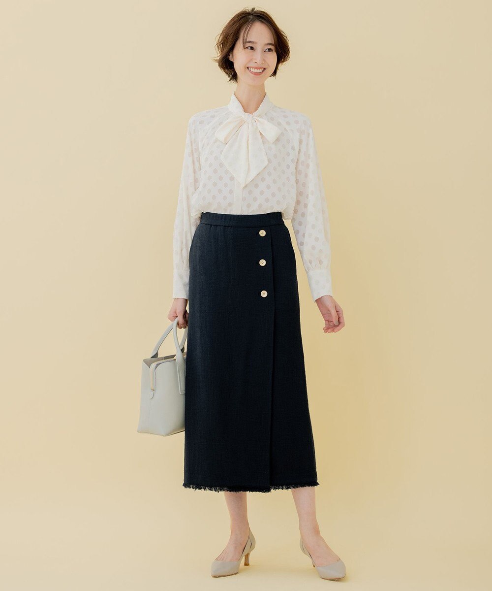 自由区 L 【セット可】ラミーブッチャー ストレートシルエットスカート 