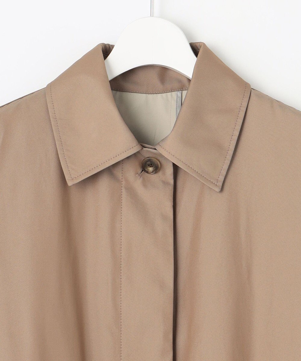 自由区 【XSサイズ～/洗える】リバーメモリー ステンカラーコート 