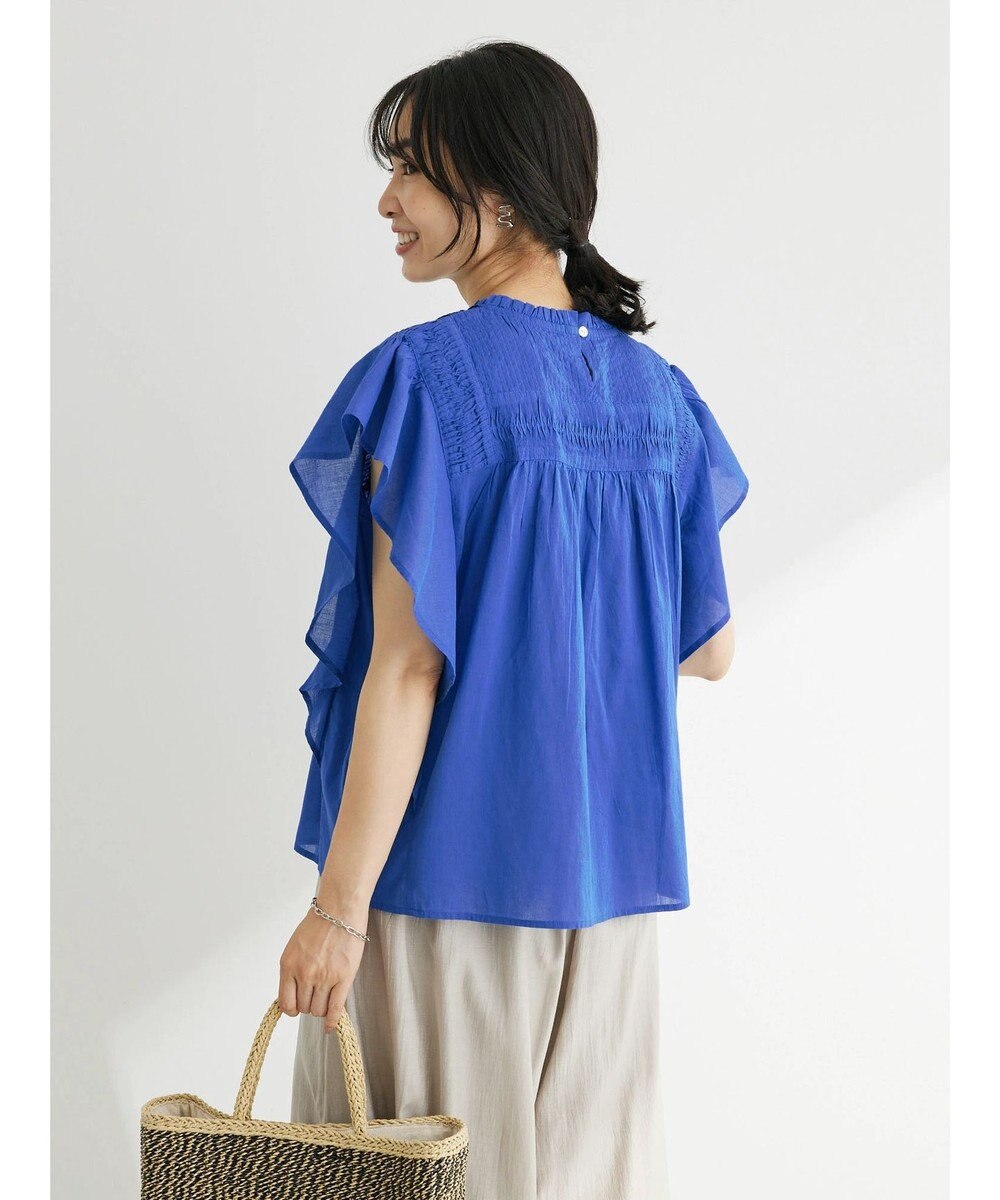 Green Parks Ｉ　フリルノースリーブブラウス 