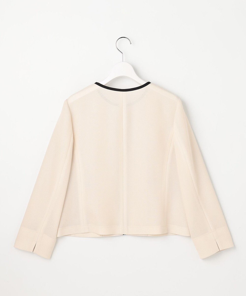 ANY SIS S シアーメッシュ ノーカラージャケット 