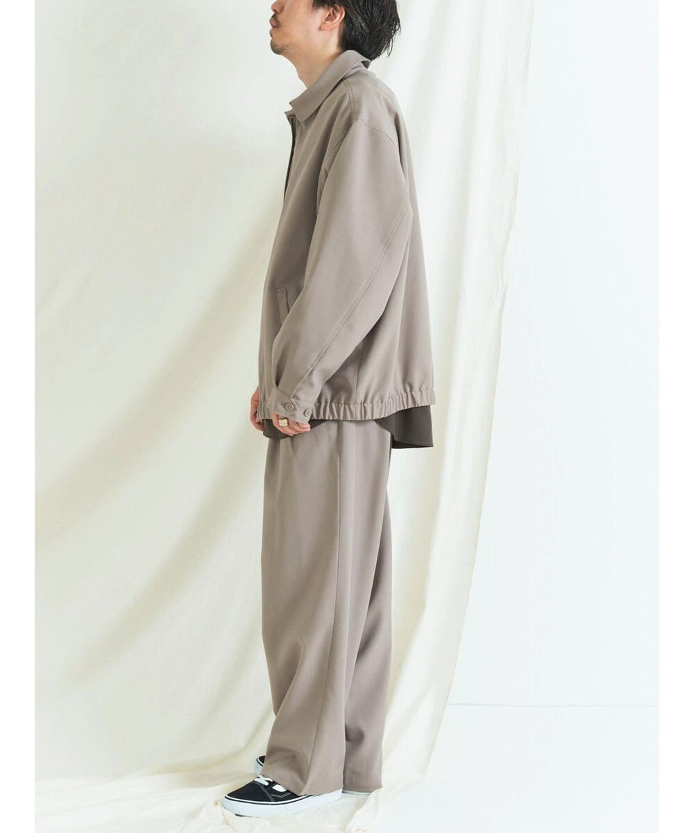 CRAFT STANDARD BOUTIQUE ポリエステルツイルスポーツジャケット 