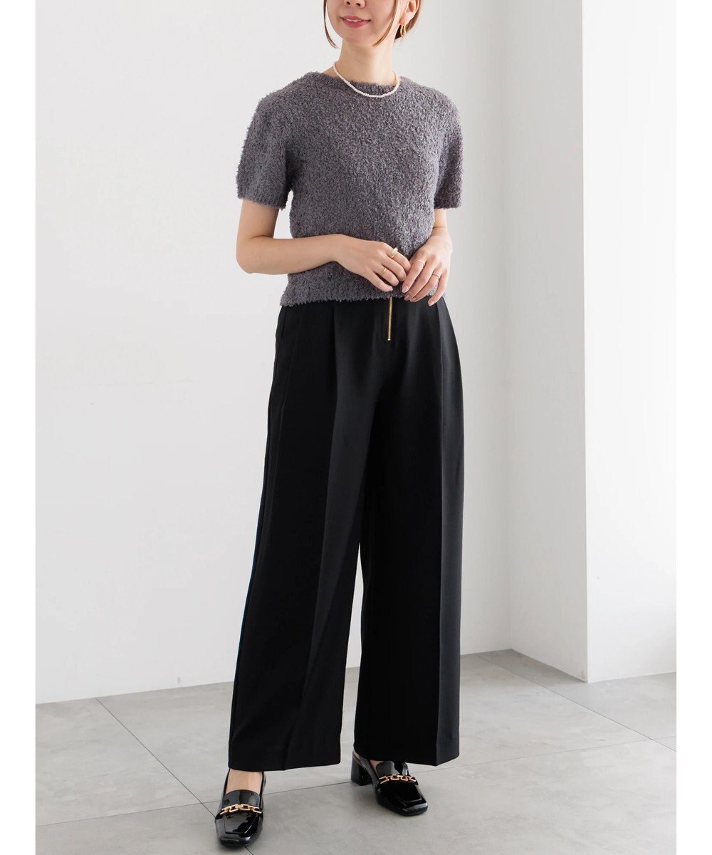 Te chichi ハイウエストフロントジップワイドパンツ《2025Autumn catalog item》 