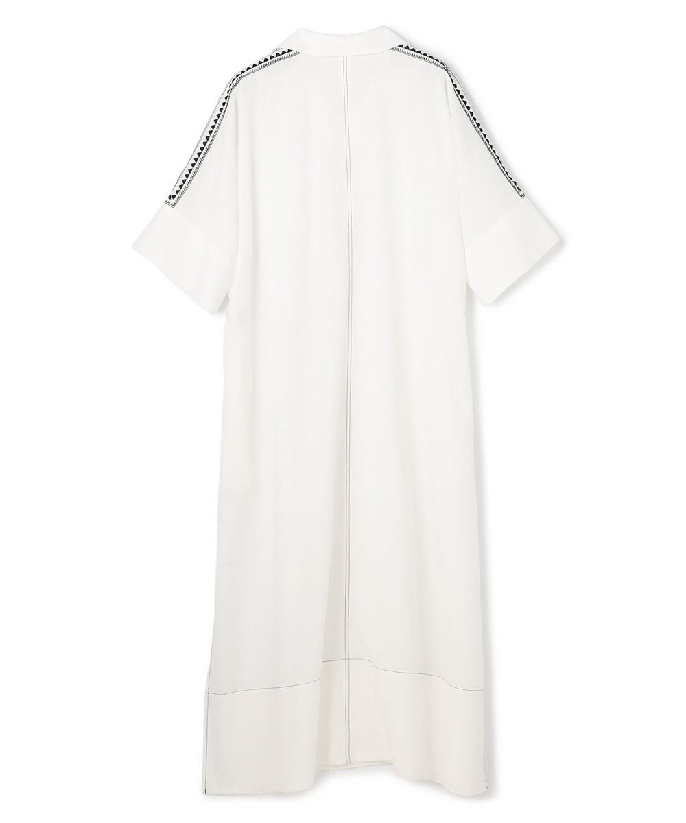 BEIGE， AXI / 刺繍ステッチ ドルマンロングドレス 