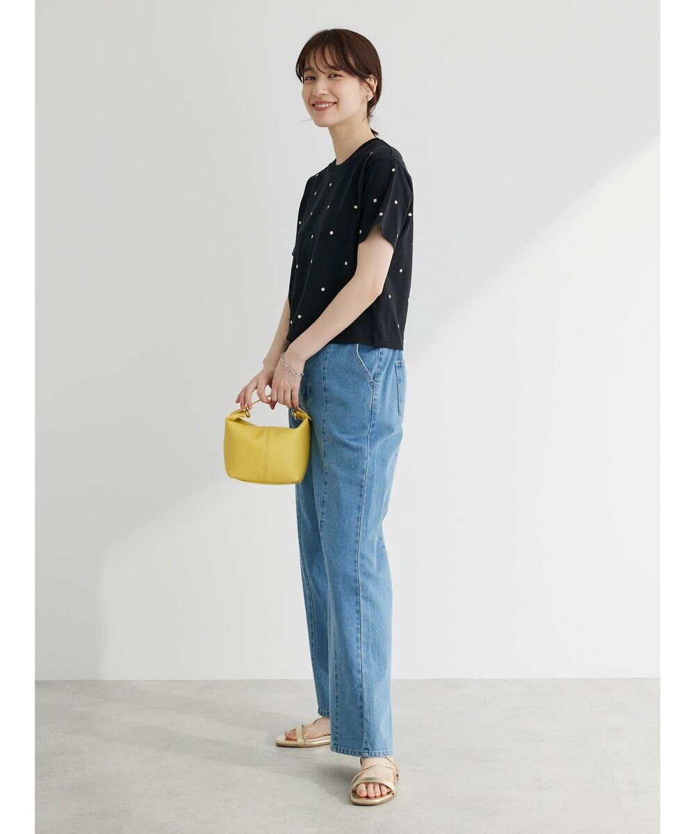 Green Parks ・ＥＬＥＮＣＡＲＥ　ＤＵＥ　バックスリットデニムパンツ 