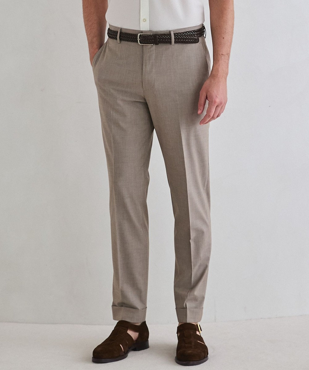 GOTAIRIKU 26年新作【ストレッチ/シワになりにくい/洗える】ハイパーストレッチ DRESS パンツ 