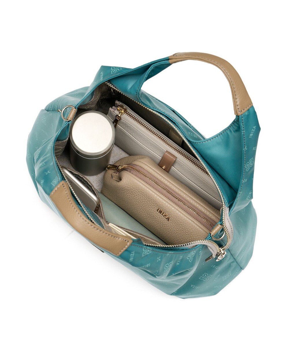 IBIZA モノグラムナイロン　2WAYバッグ 