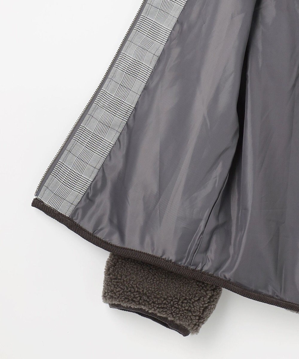 J.PRESS KIDS 【140-170cm】スタンドカラー ボア ブルゾン 