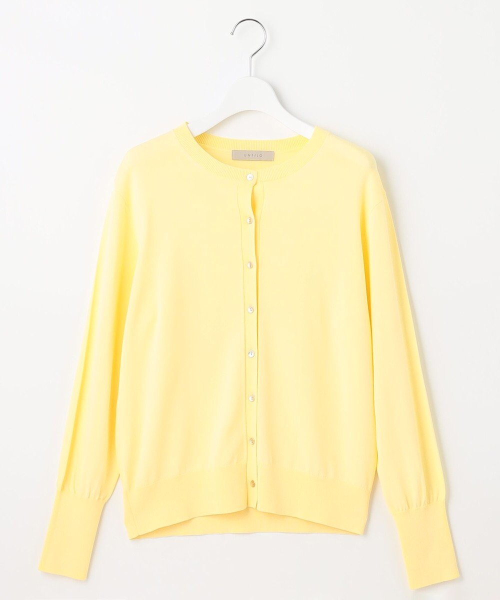 UNFILO 【抗菌防臭】スゴ機能 ニット カーディガン 