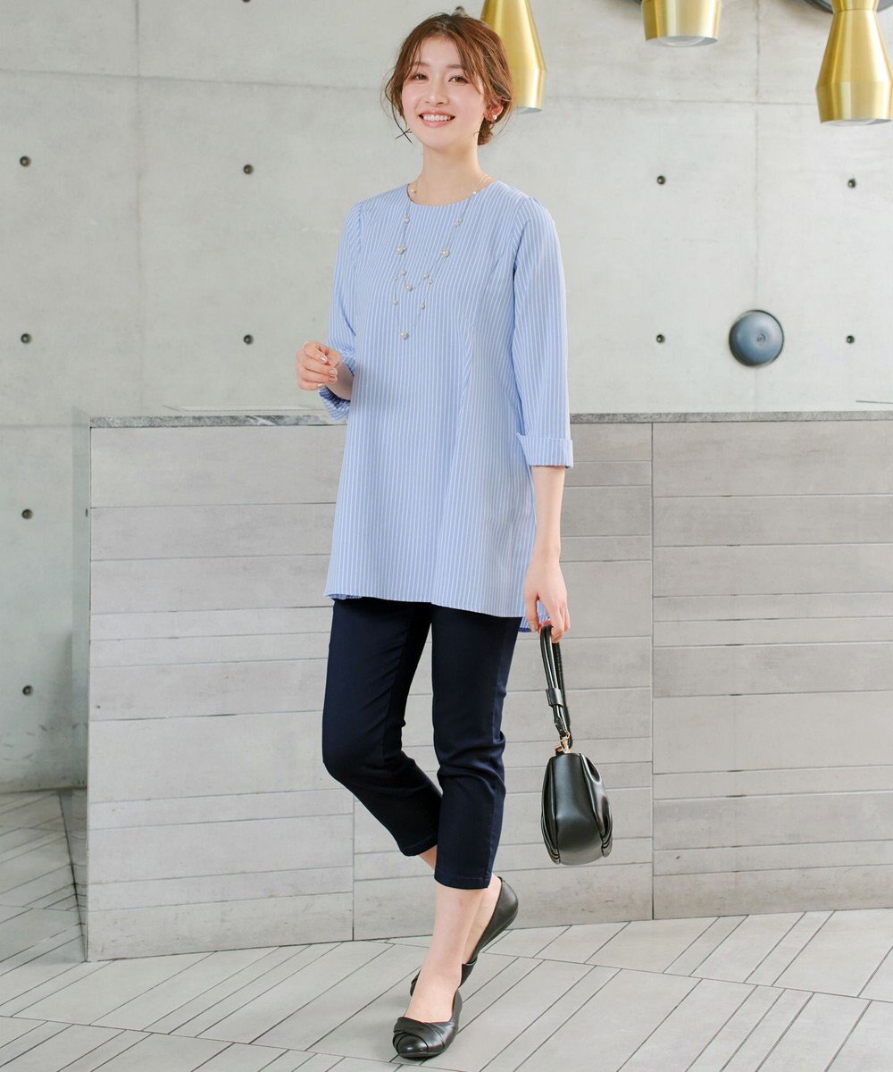 Tiaclasse L アンクルテーパードパンツ 