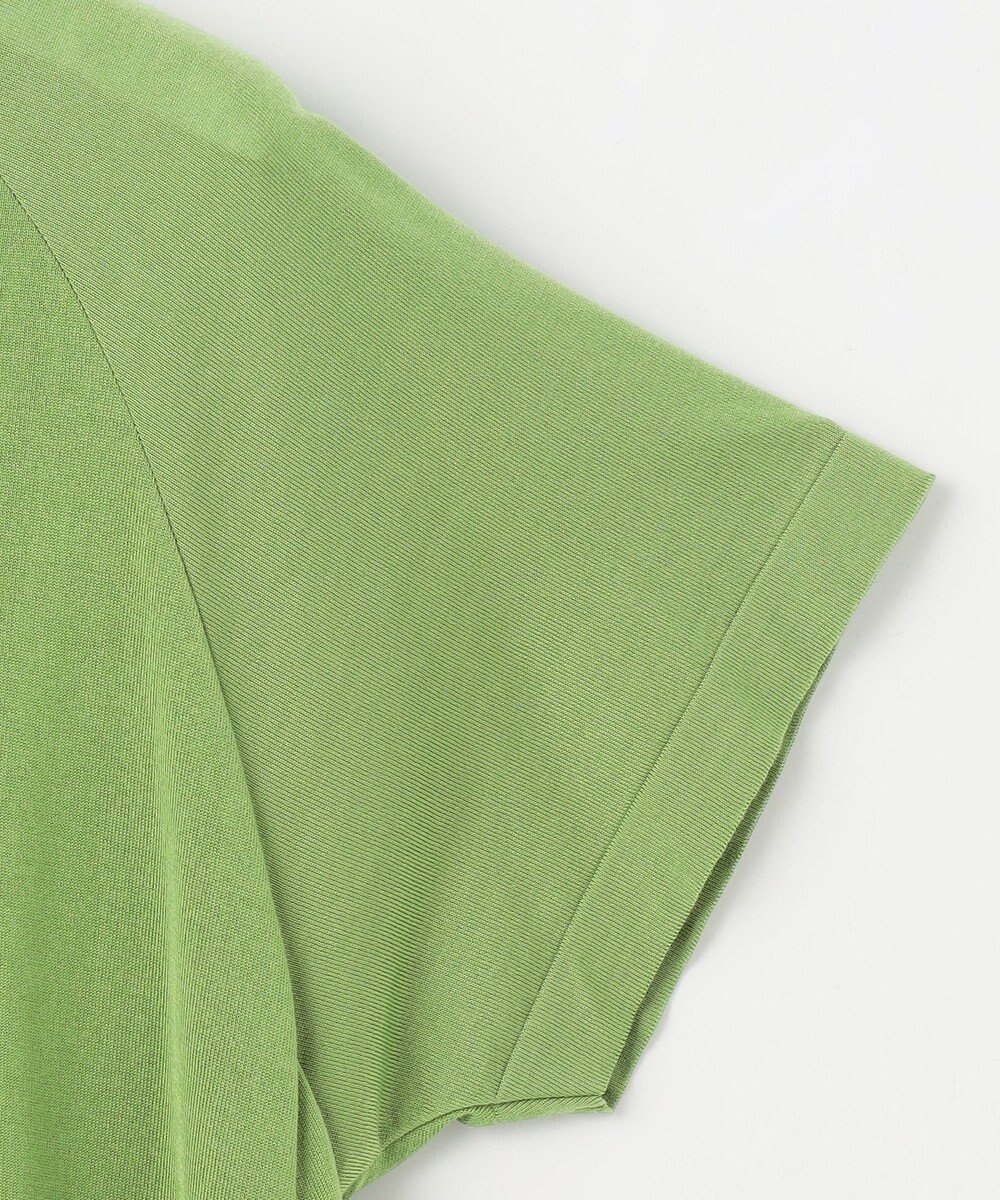 自由区 【接触冷感・UVケア・洗える】ドレーピーラグランスリーブ ニットソー 