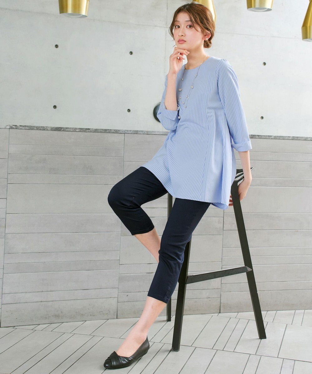 Tiaclasse L アンクルテーパードパンツ 