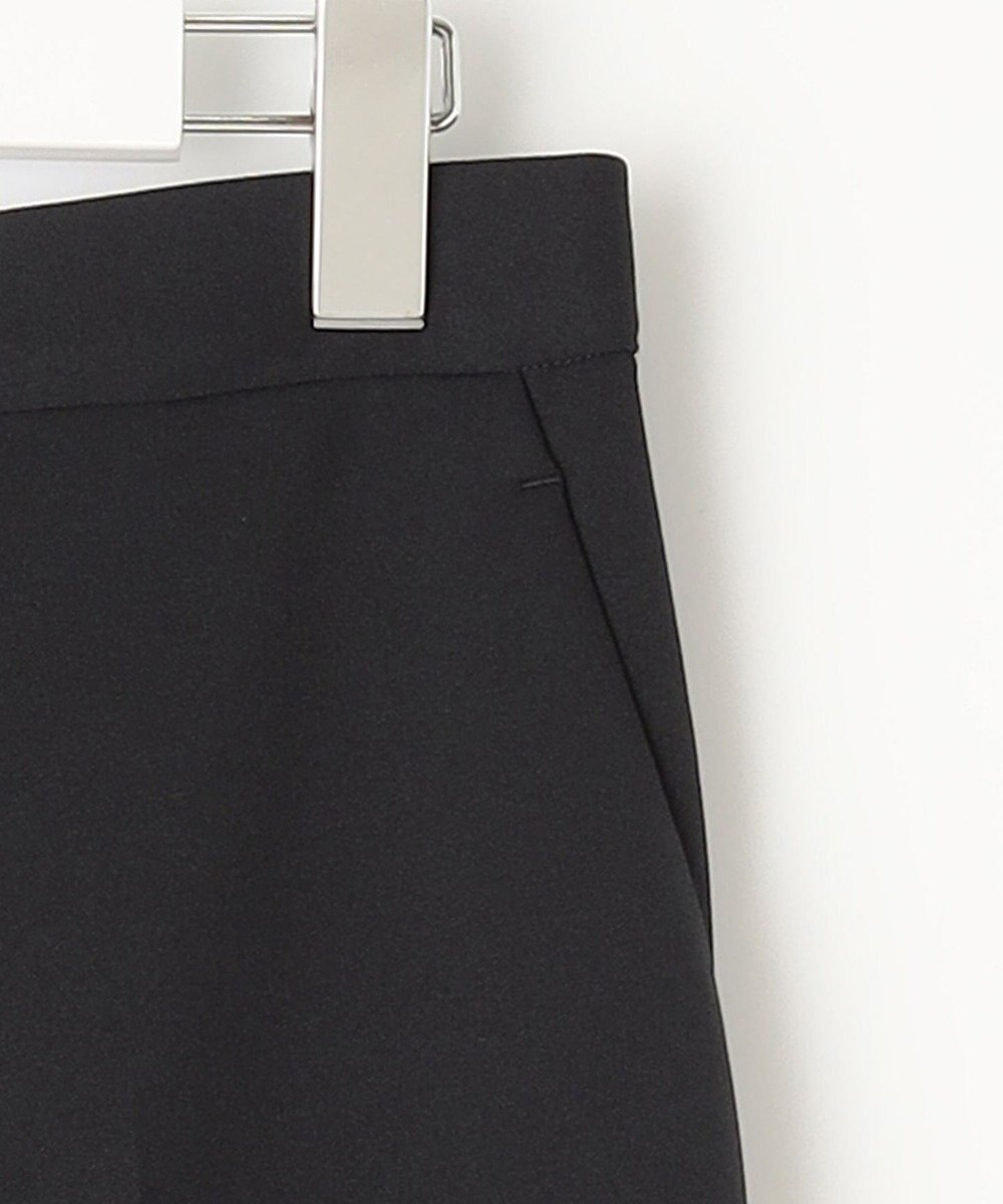 J.PRESS LADIES 【洗える・イージーケア】CUT GEORGETTE セミワイド パンツ 