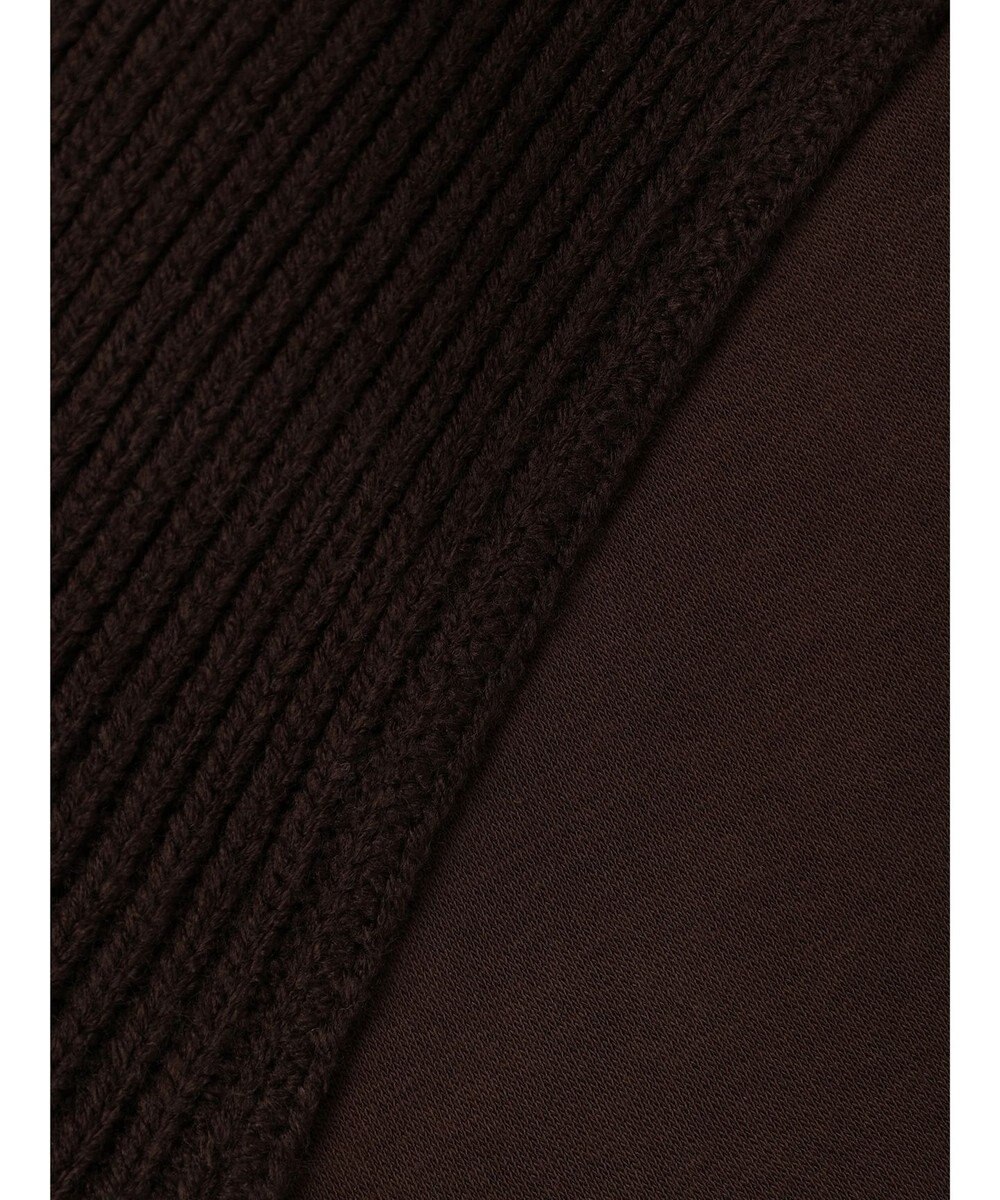 CRAFT STANDARD BOUTIQUE 片畔ニットドッキングチュニック 