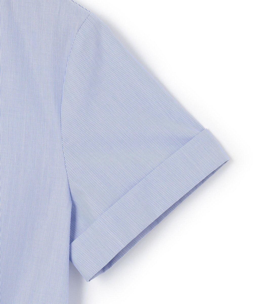 23区 L 【洗える】コットンポプリン ピンタック ブラウス 