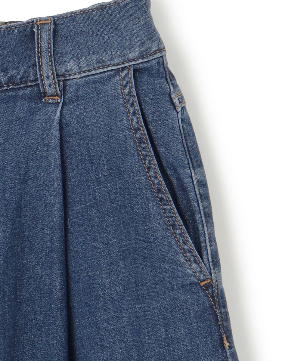 UNFILO L UNFILO DENIM LIGHT タックワイドパンツ 