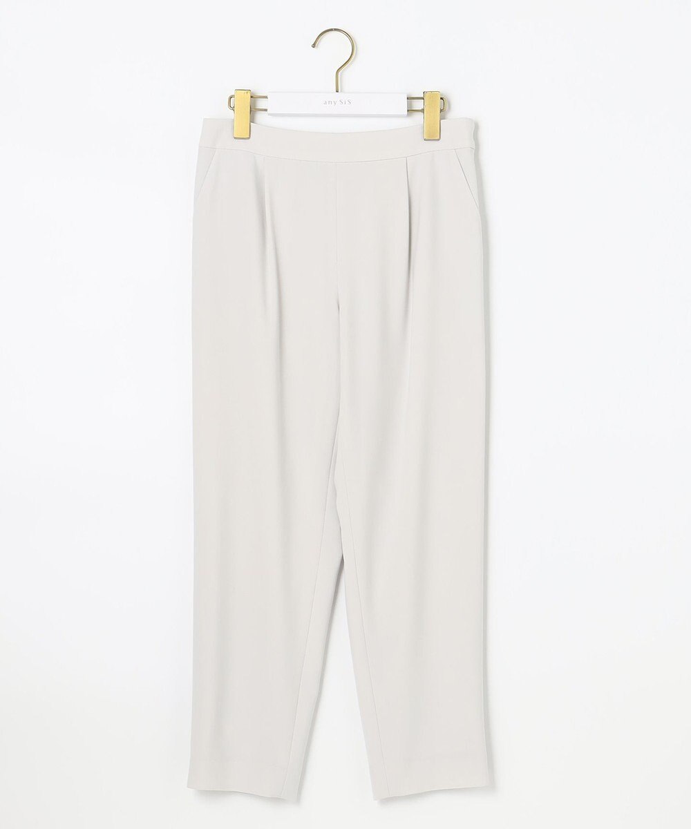ANY SIS 【セットアップ対応】セレモニーダブルクロス テーパード パンツ 