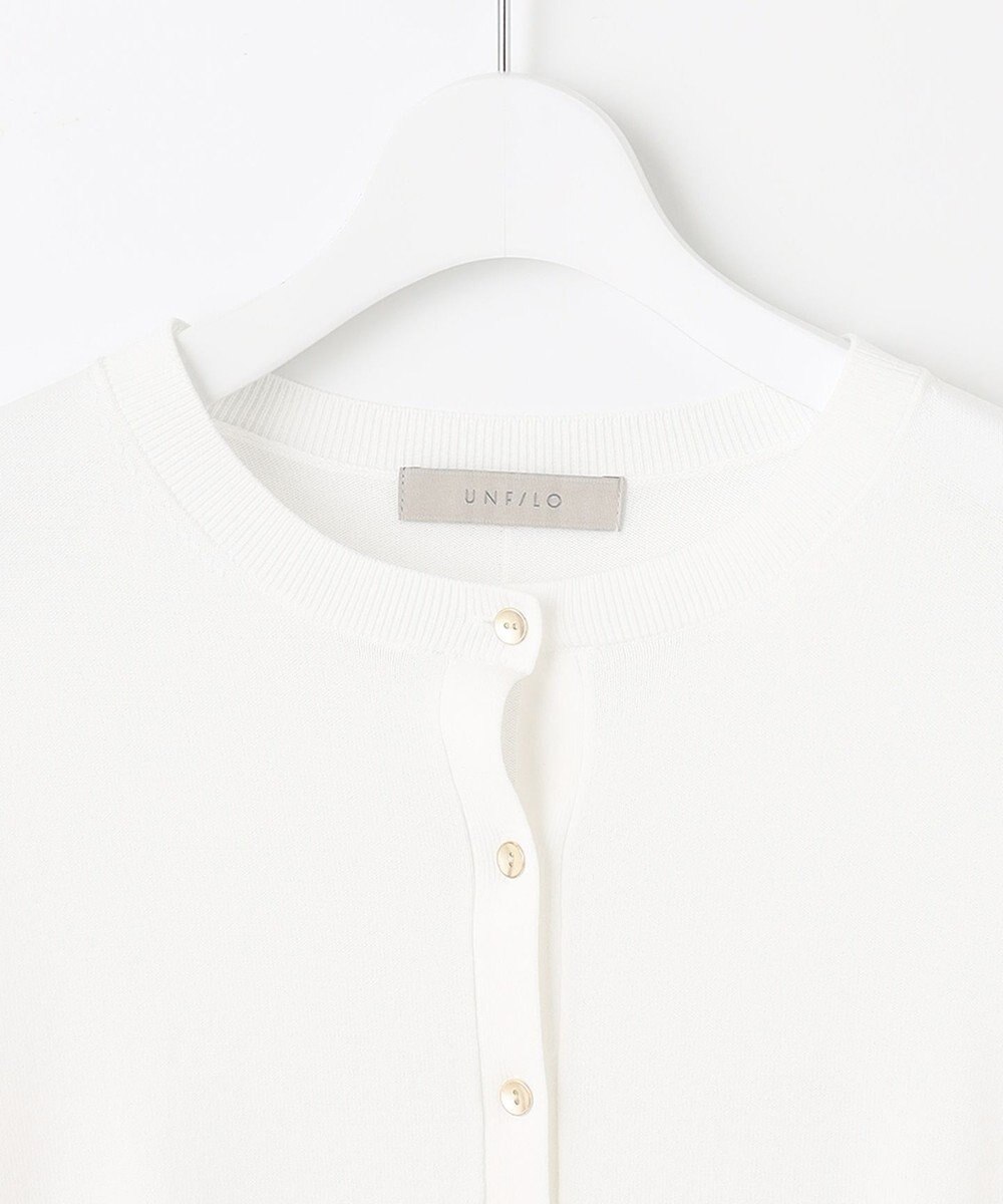 UNFILO 【抗菌防臭】スゴ機能 ニット カーディガン 