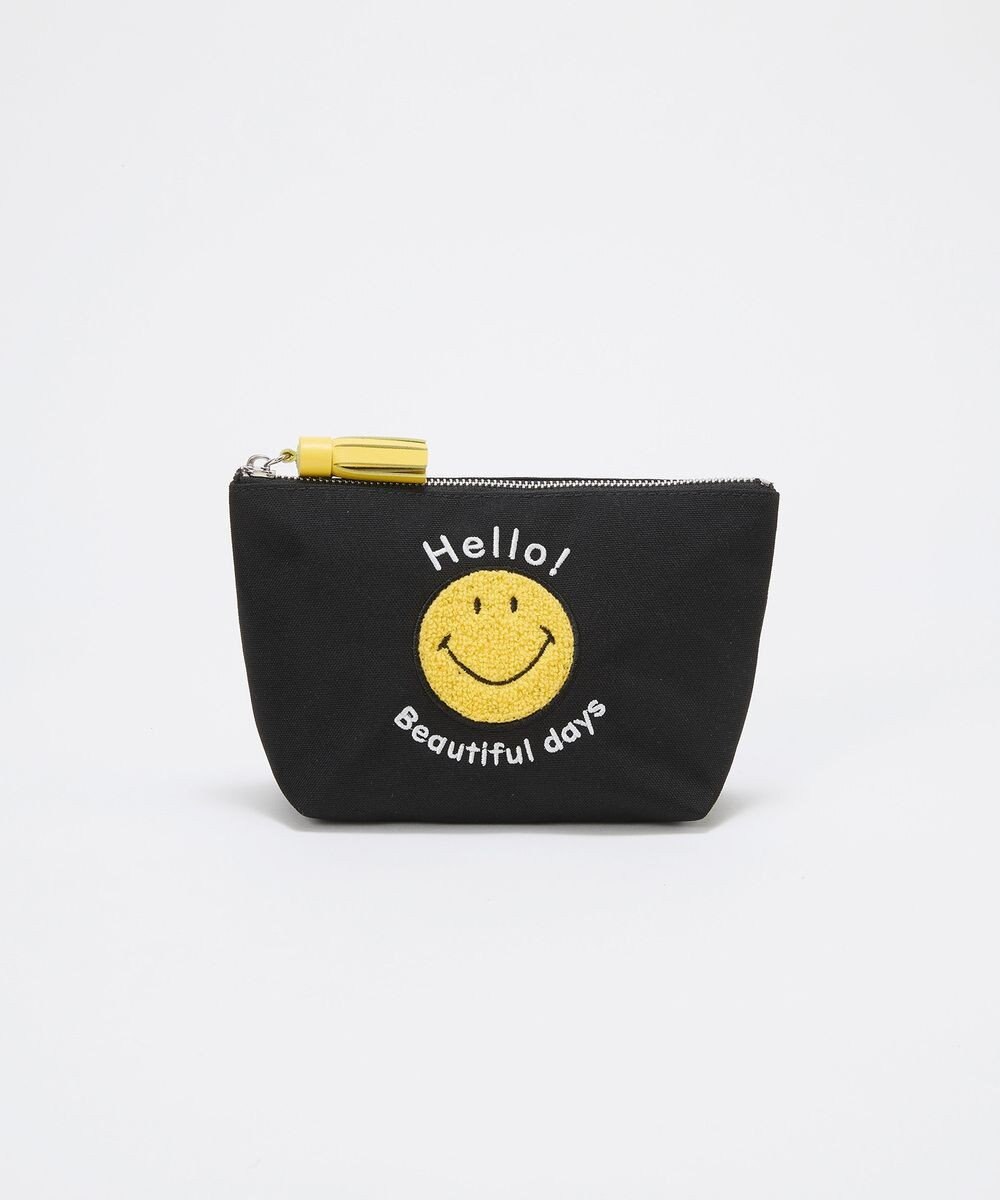 TOPKAPI 【Breath TOPKAPI】SMILE COLLECTION スマイル 刺繍 タッセルポーチ 