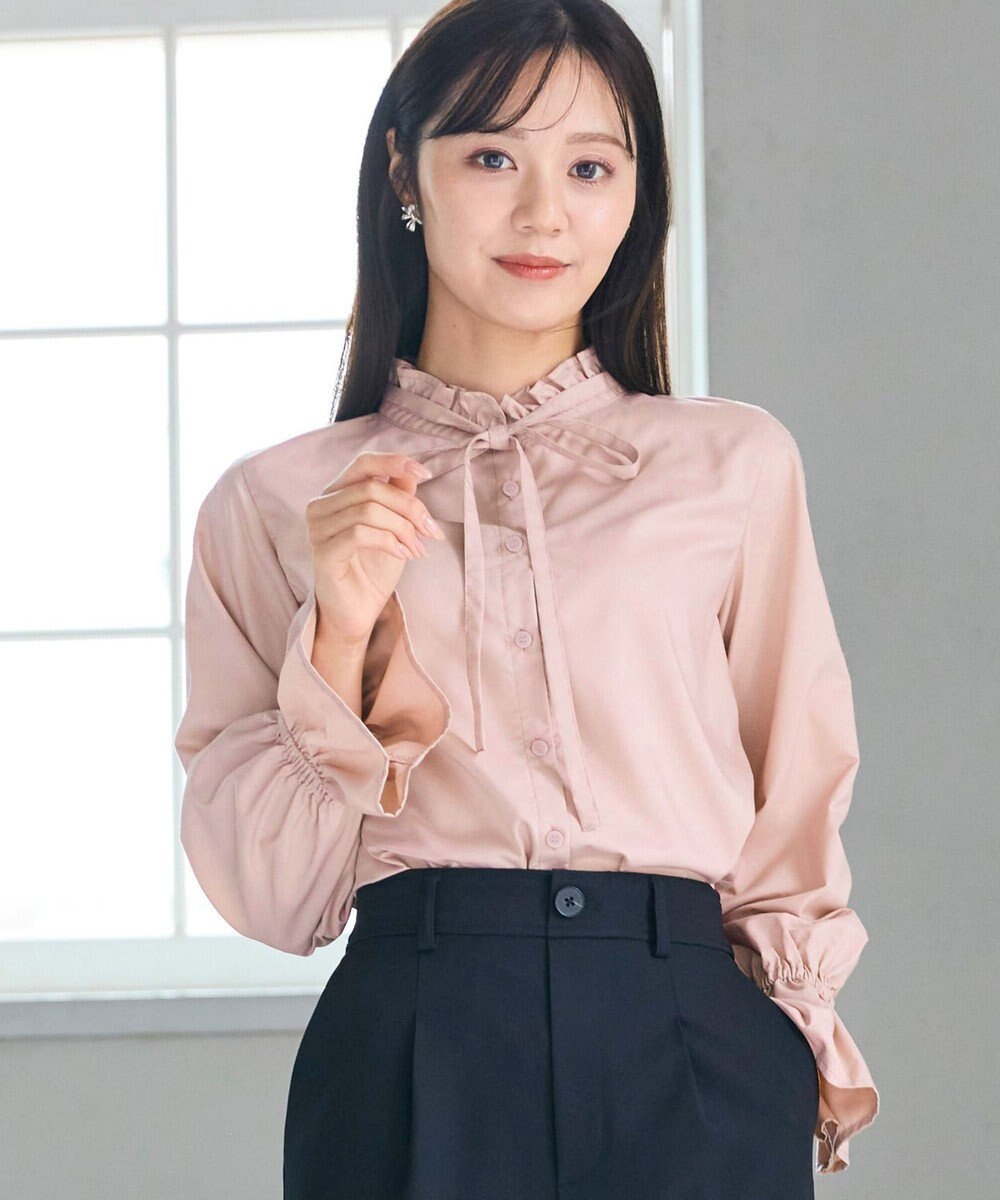 Feroux リボンディテール ブラウス 