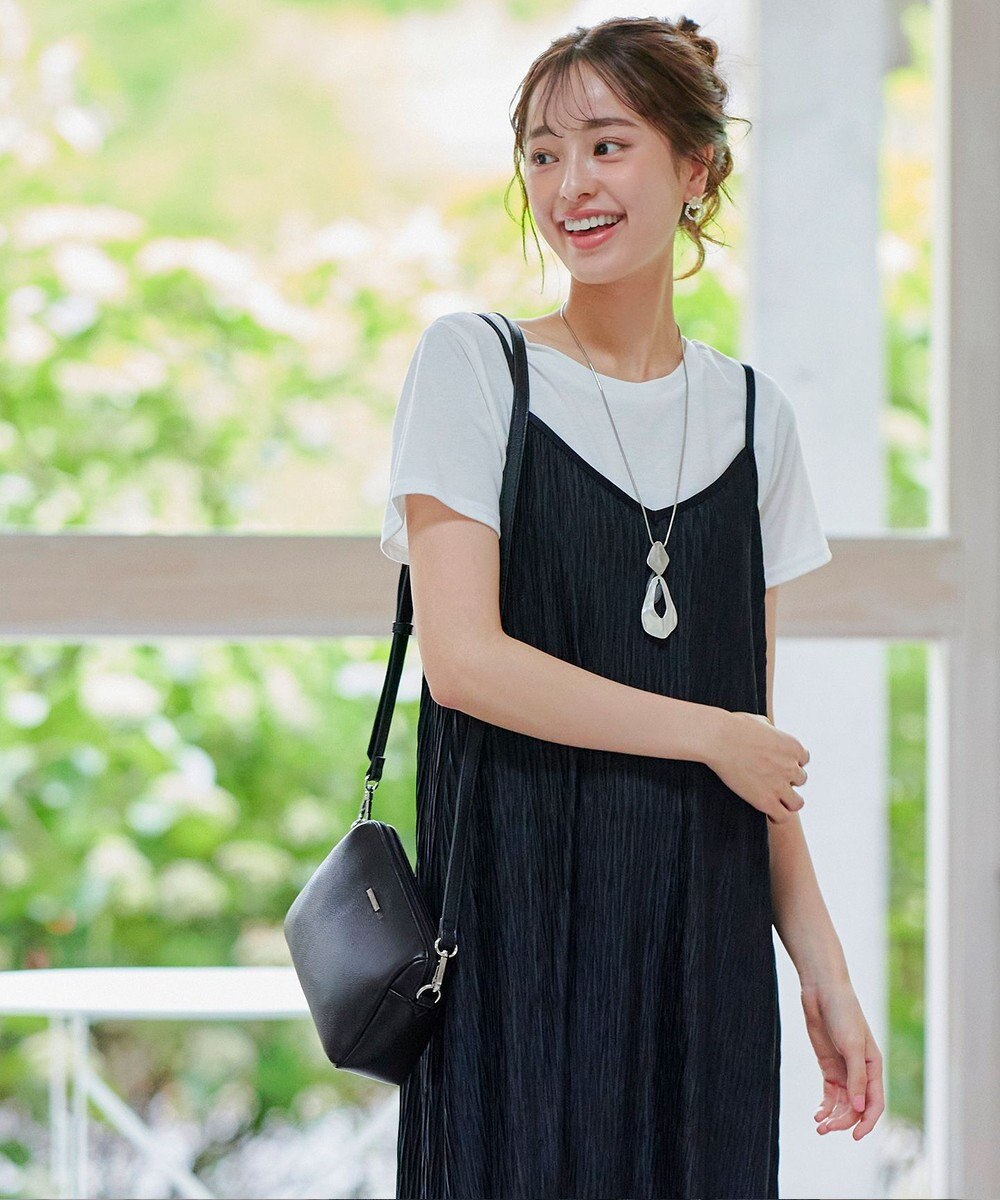 Tiaclasse 【2way/肩紐2TYPE】ちょうどいいサイズのショルダーミニバッグ 