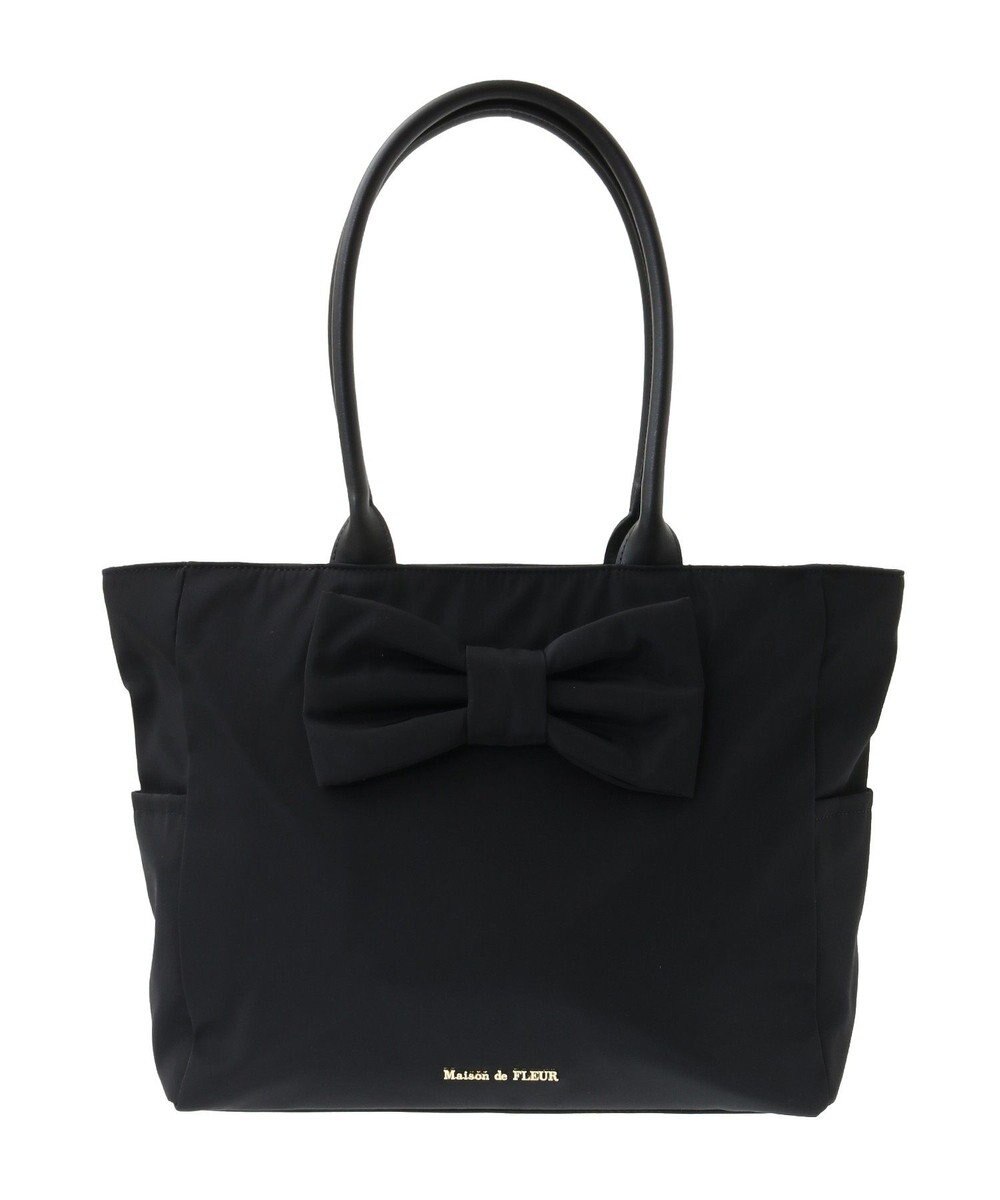 Maison de FLEUR フロントリボンキャリーオンバッグ 