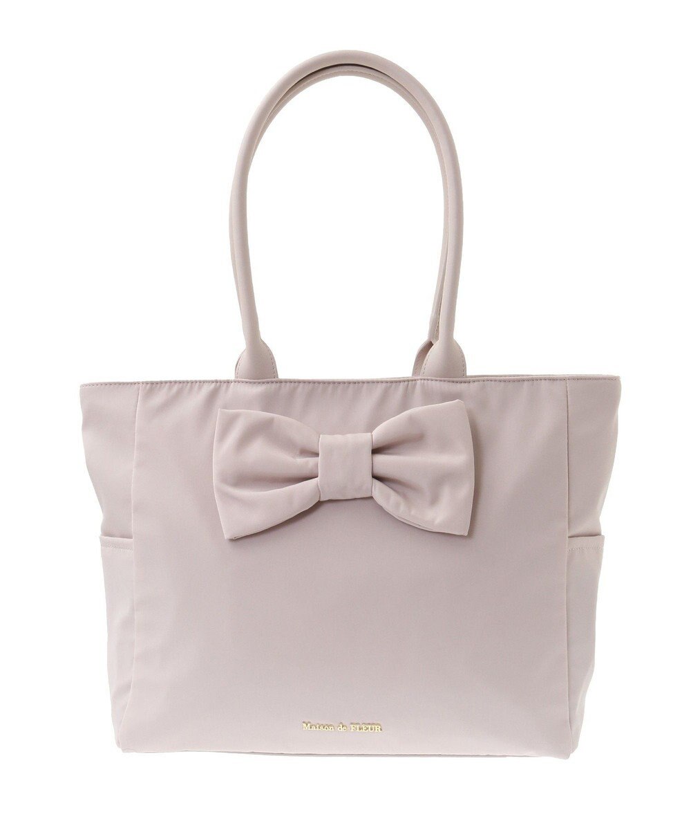 Maison de FLEUR フロントリボンキャリーオンバッグ 