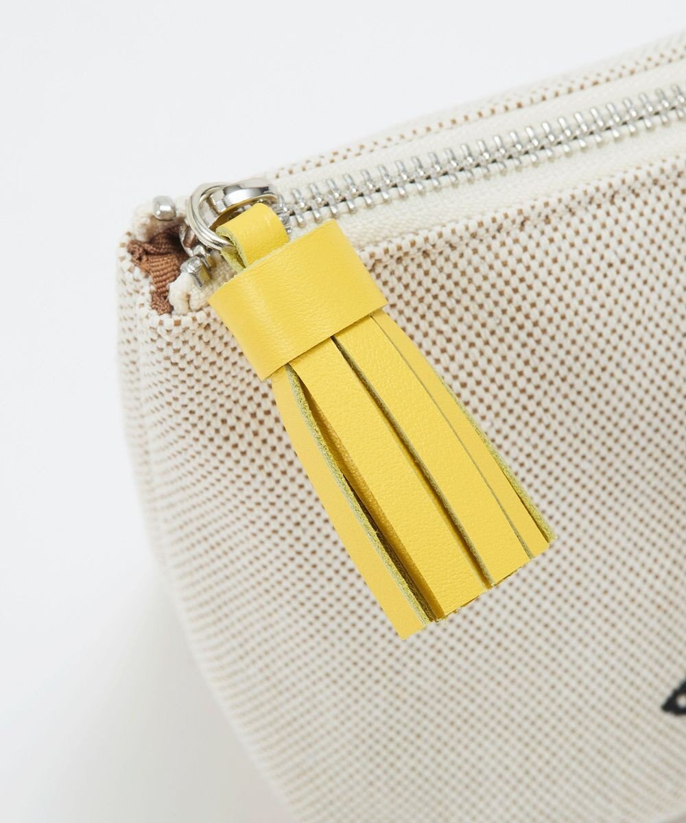 TOPKAPI 【Breath TOPKAPI】SMILE COLLECTION スマイル 刺繍 タッセルポーチ 