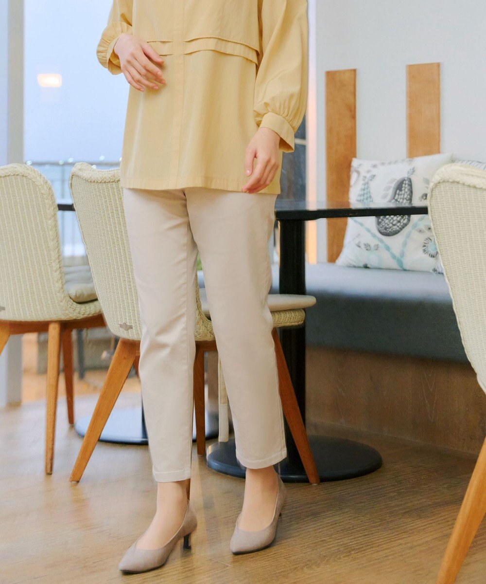 Tiaclasse L アンクルテーパードパンツ 