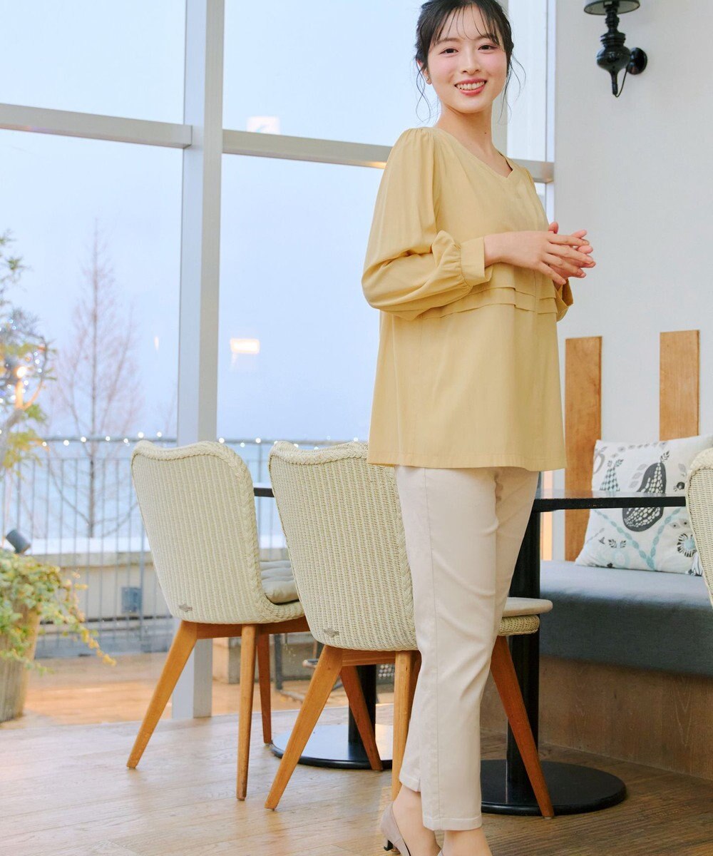 Tiaclasse L アンクルテーパードパンツ 