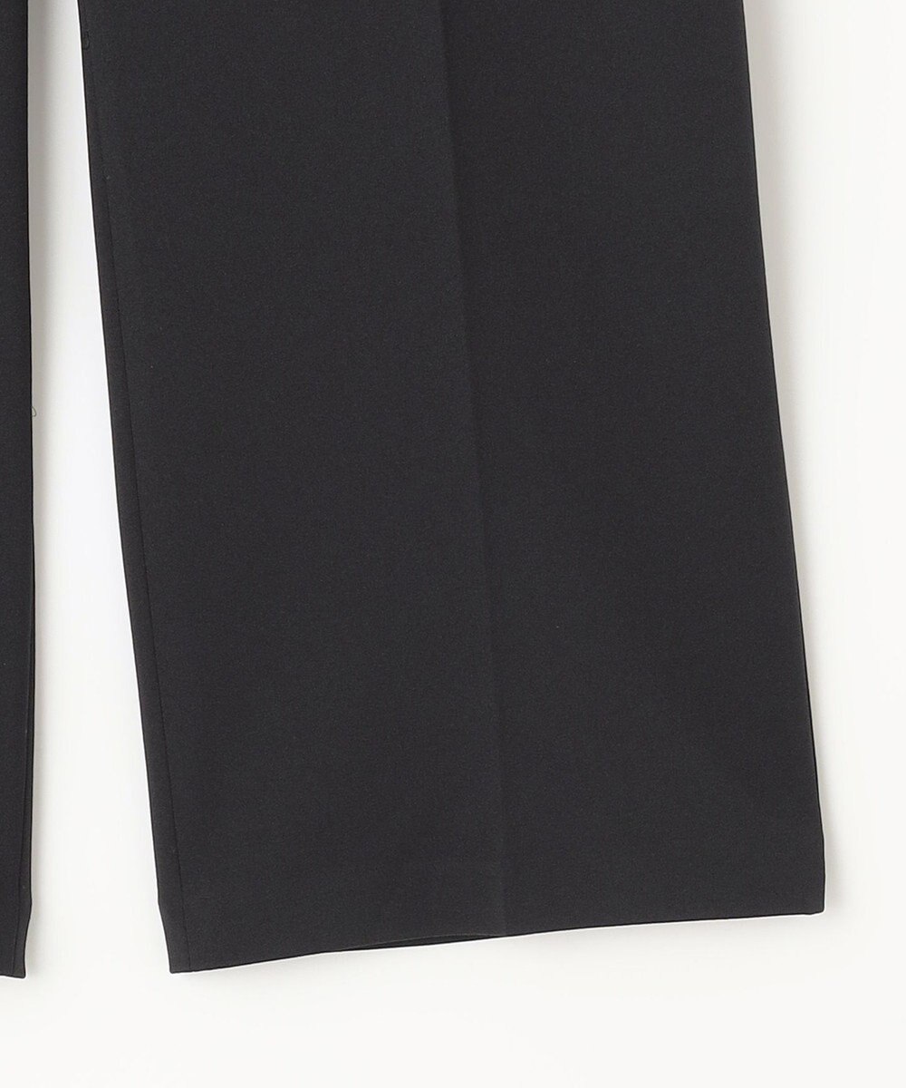 J.PRESS LADIES 【洗える・イージーケア】CUT GEORGETTE セミワイド パンツ 