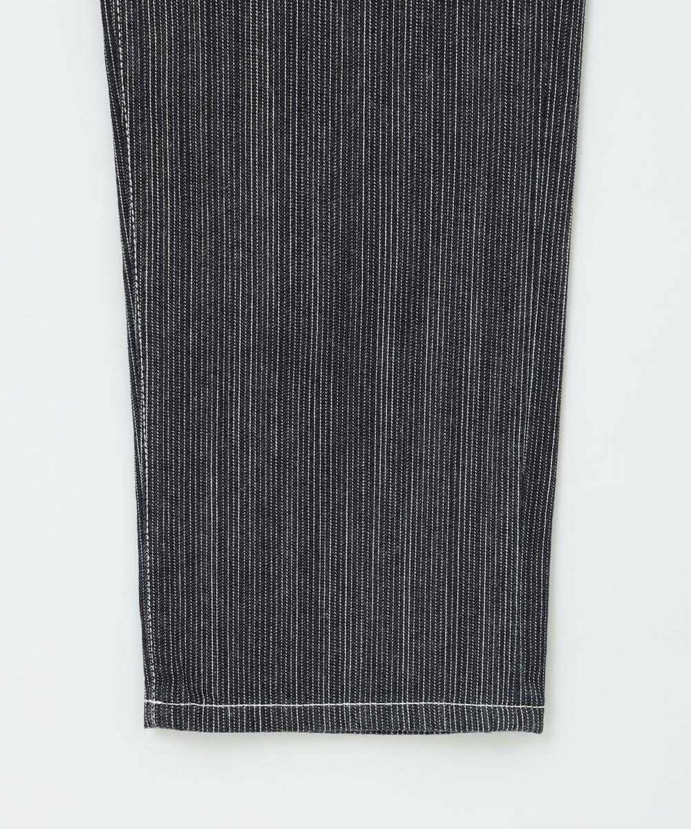 JOSEPH ABBOUD 【サスティナブル】ランダムストライプストレッチデニム 