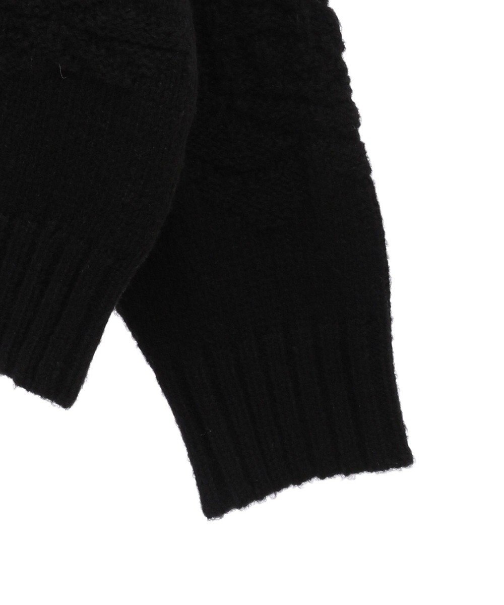 Green Parks ・ｓｗｉｎｇ　ｂｙ　バラ柄ニットカーディガン 