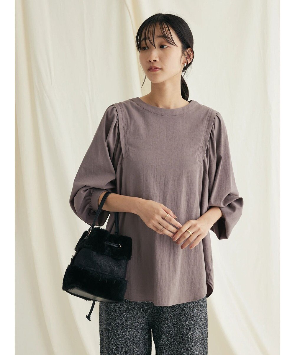 CRAFT STANDARD BOUTIQUE レーヨンデシンドルマンブラウス 