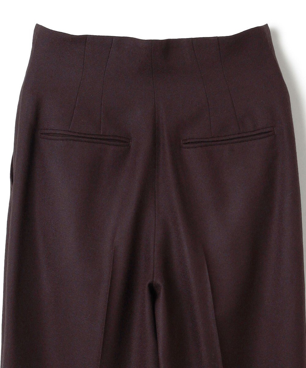 BEIGE， TERNES / フロントジップワイドパンツ 