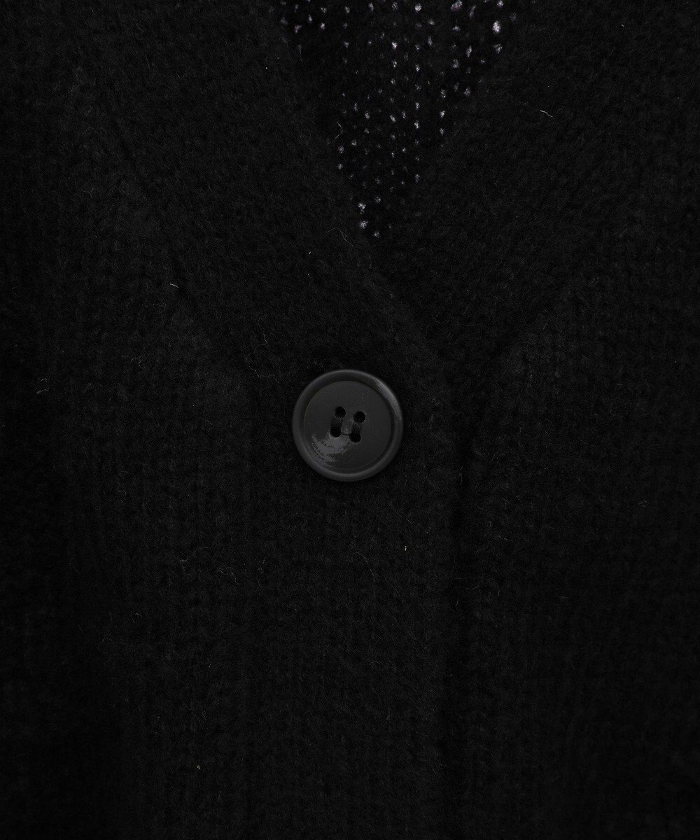 Green Parks ・ｓｗｉｎｇ　ｂｙ　バラ柄ニットカーディガン 