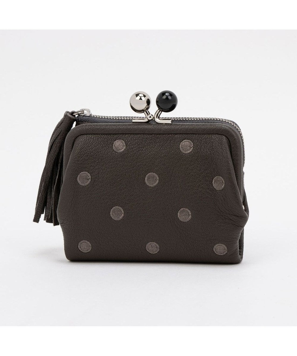 UNBILLION ペルケ perche / アクリル玉がま口2つ折り財布 