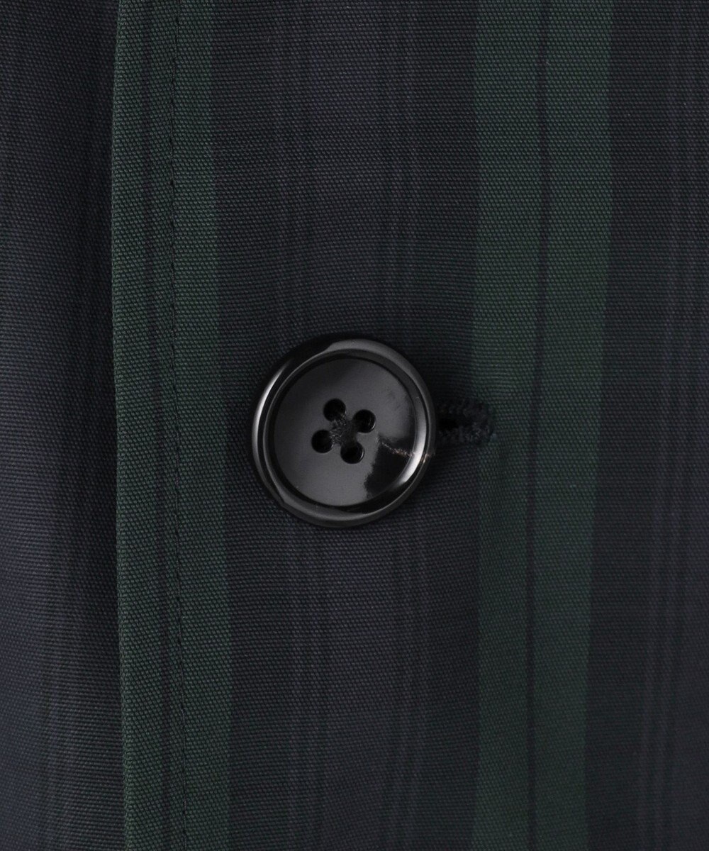 J.PRESS MEN 【オンオフ兼用 / ストレッチ / 撥水 / 洗える】トリコット3レイヤーバルマカンショートコート / フードデタッチャブル 