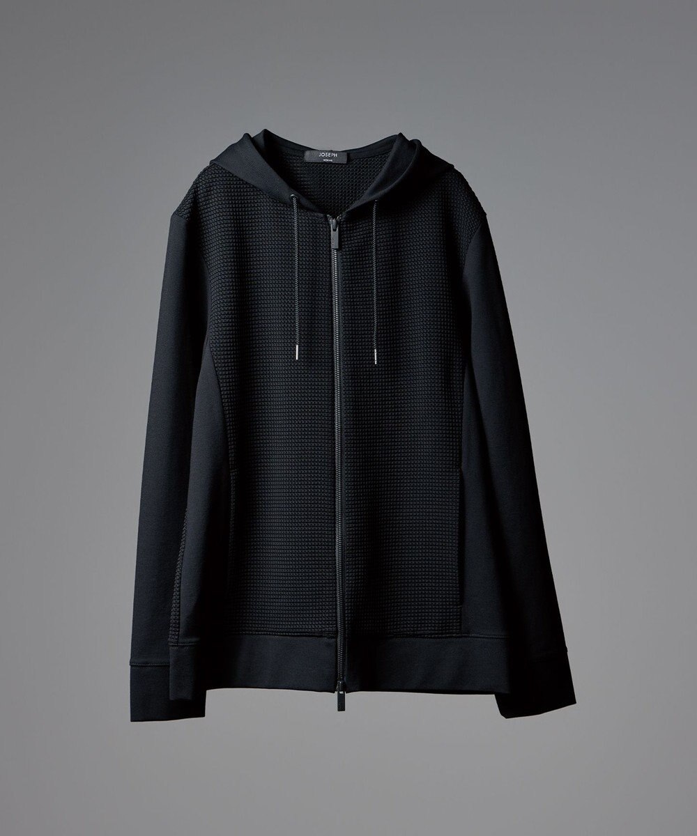 JOSEPH HOMME 【オリジナル素材 】ライトタックジャージー   ジップアップフーディー 