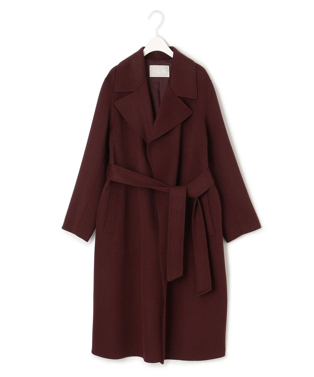 ICB 【CLASSY.1月号掲載】WoolRever ロングコート 