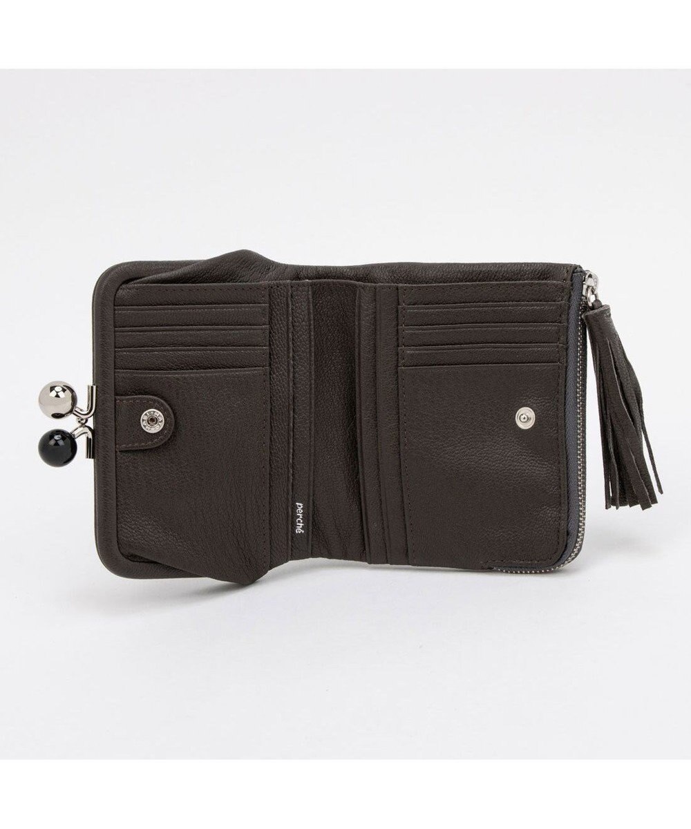 UNBILLION ペルケ perche / アクリル玉がま口2つ折り財布 