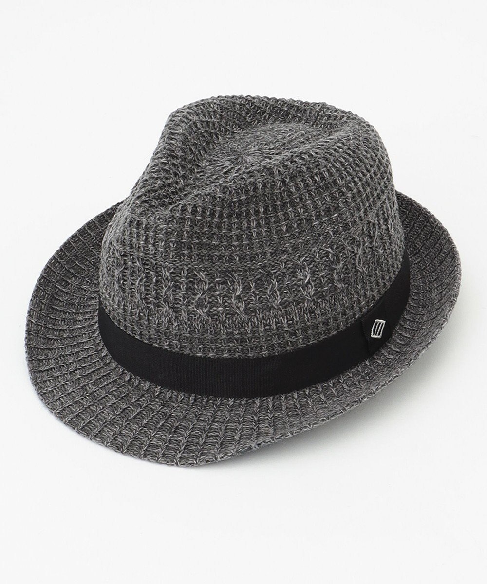 JOSEPH ABBOUD ウールサーモ ハット グレー系