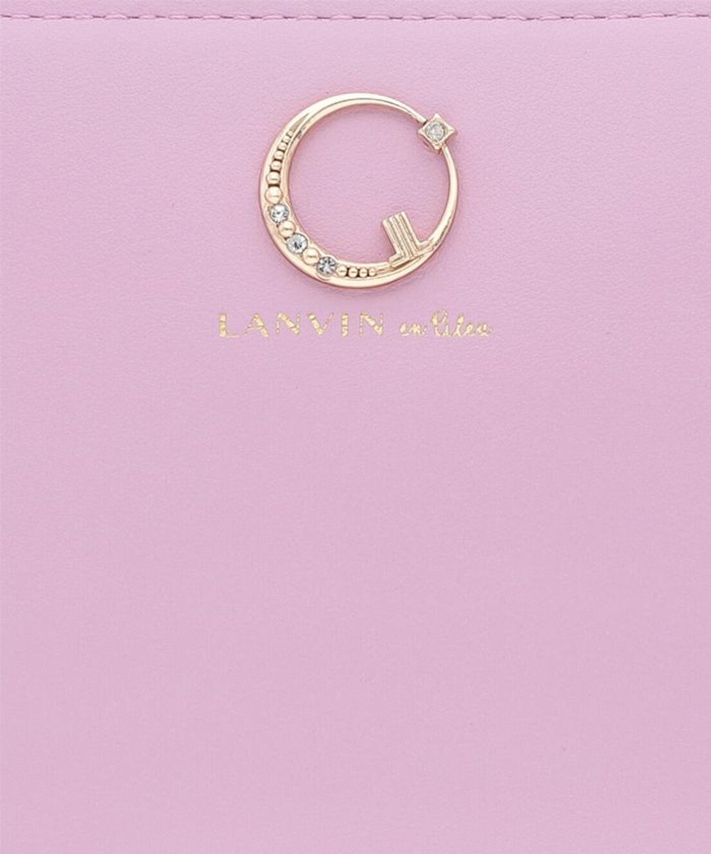 LANVIN en Bleu ルナ Lファスナー二つ折り財布 