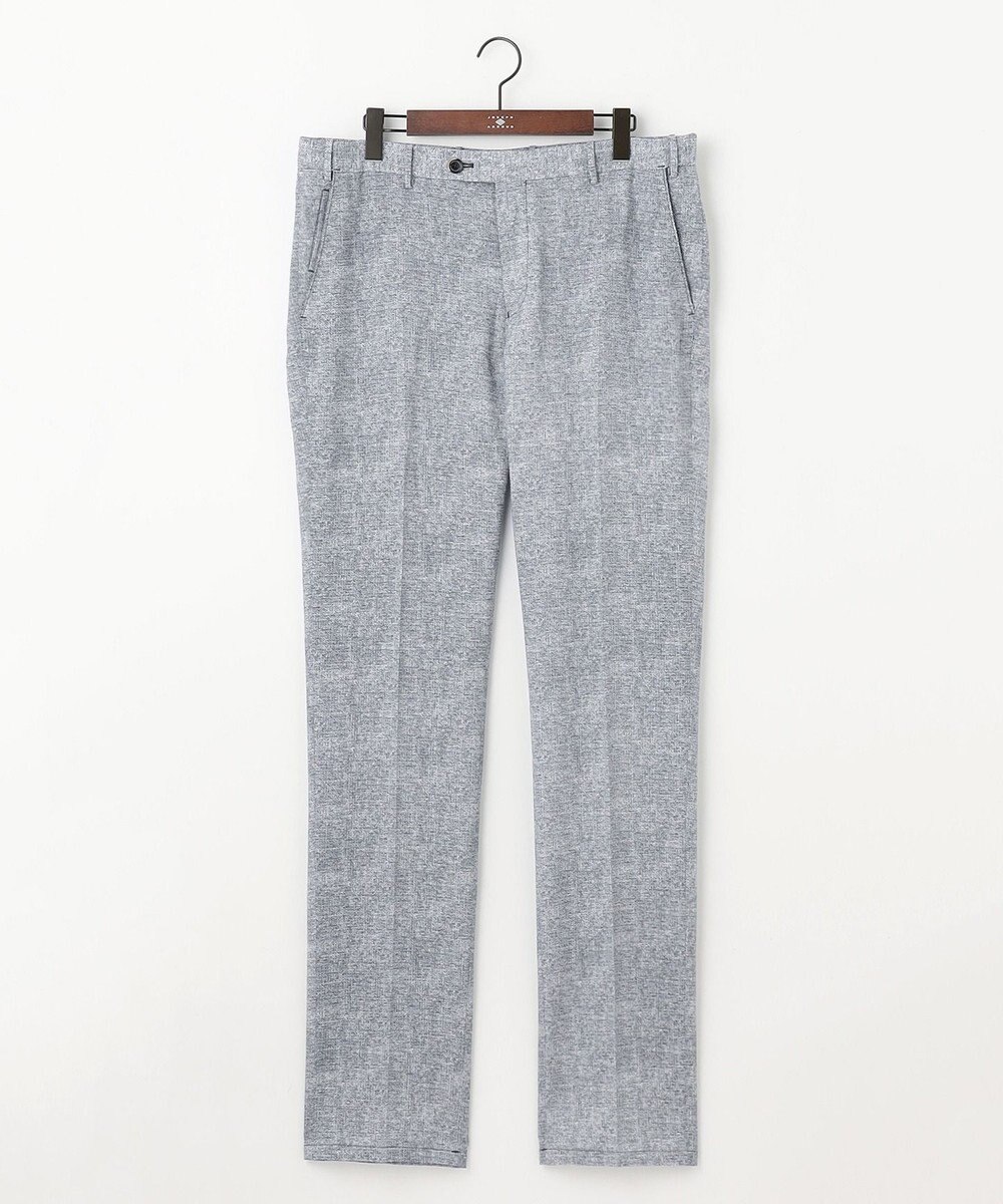 JOSEPH ABBOUD 【キングサイズ・ウエストも伸びる/驚きの多機能性】ドライサッカー パンツ 