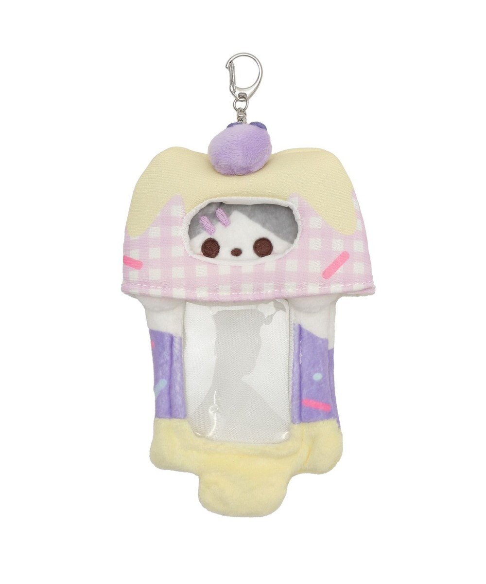 WEGO スイーツアニマルカードホルダーリールキーホルダー 