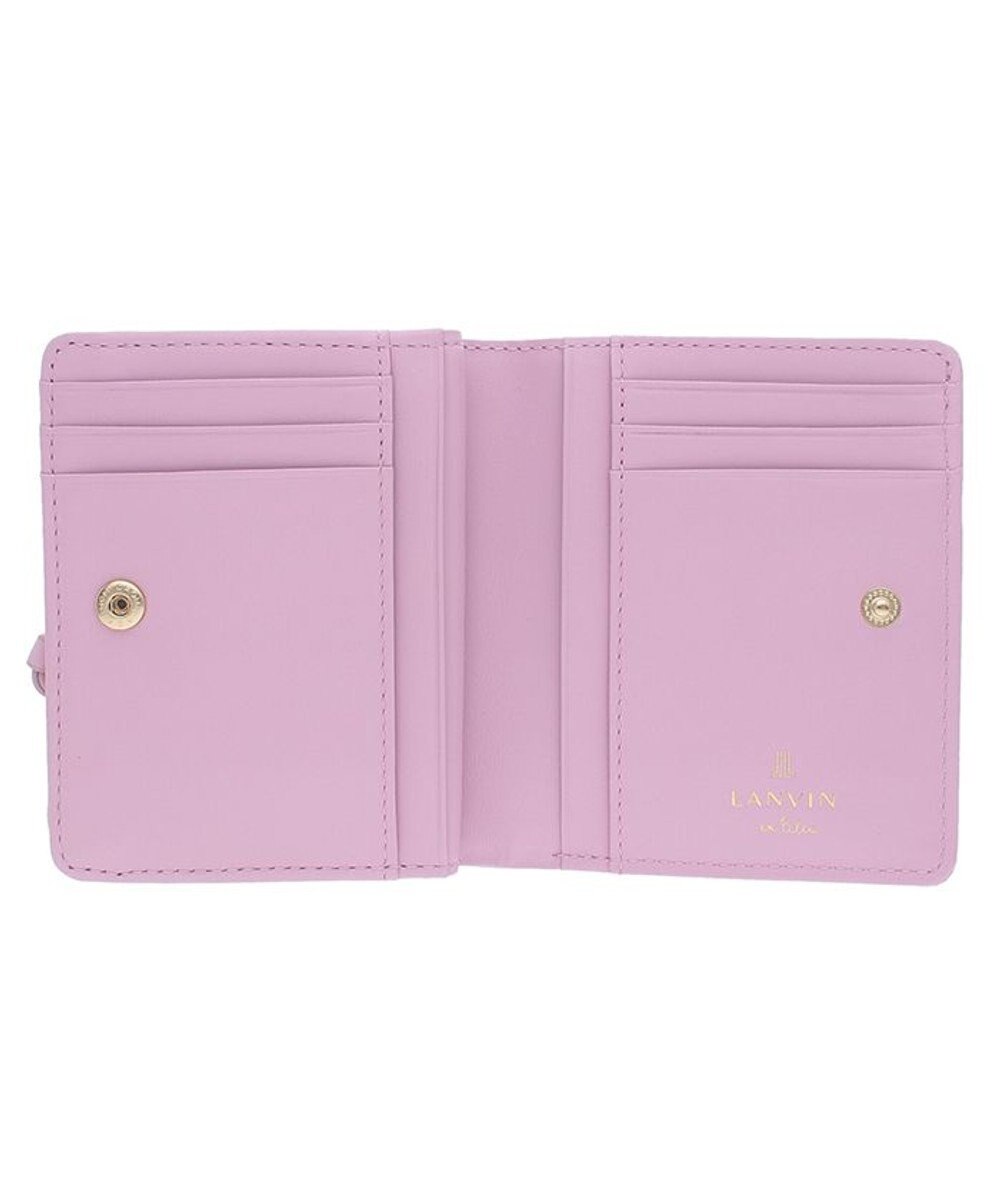 LANVIN en Bleu ルナ Lファスナー二つ折り財布 