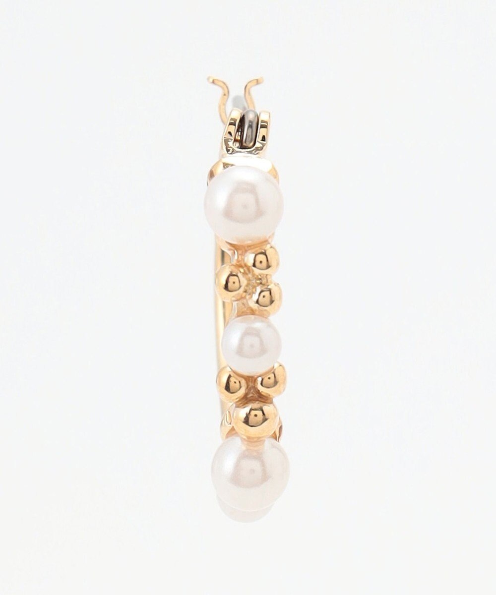 ICB メタルパールコンビピアス 