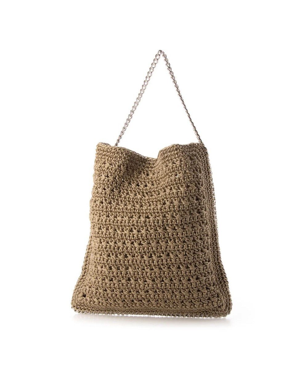 UNBILLION cachecache チェーンかがり横編みワンショルダー 